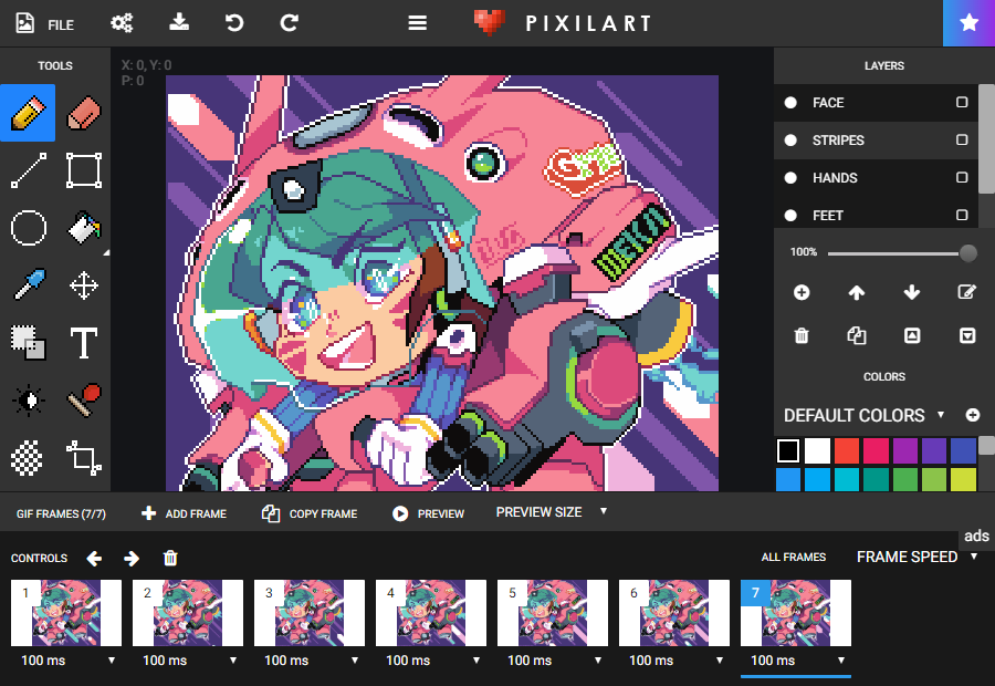 Pixilart Free Online Art Community And Pixel Art Tool   App Preview 