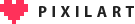 Pixilart pixel art logo